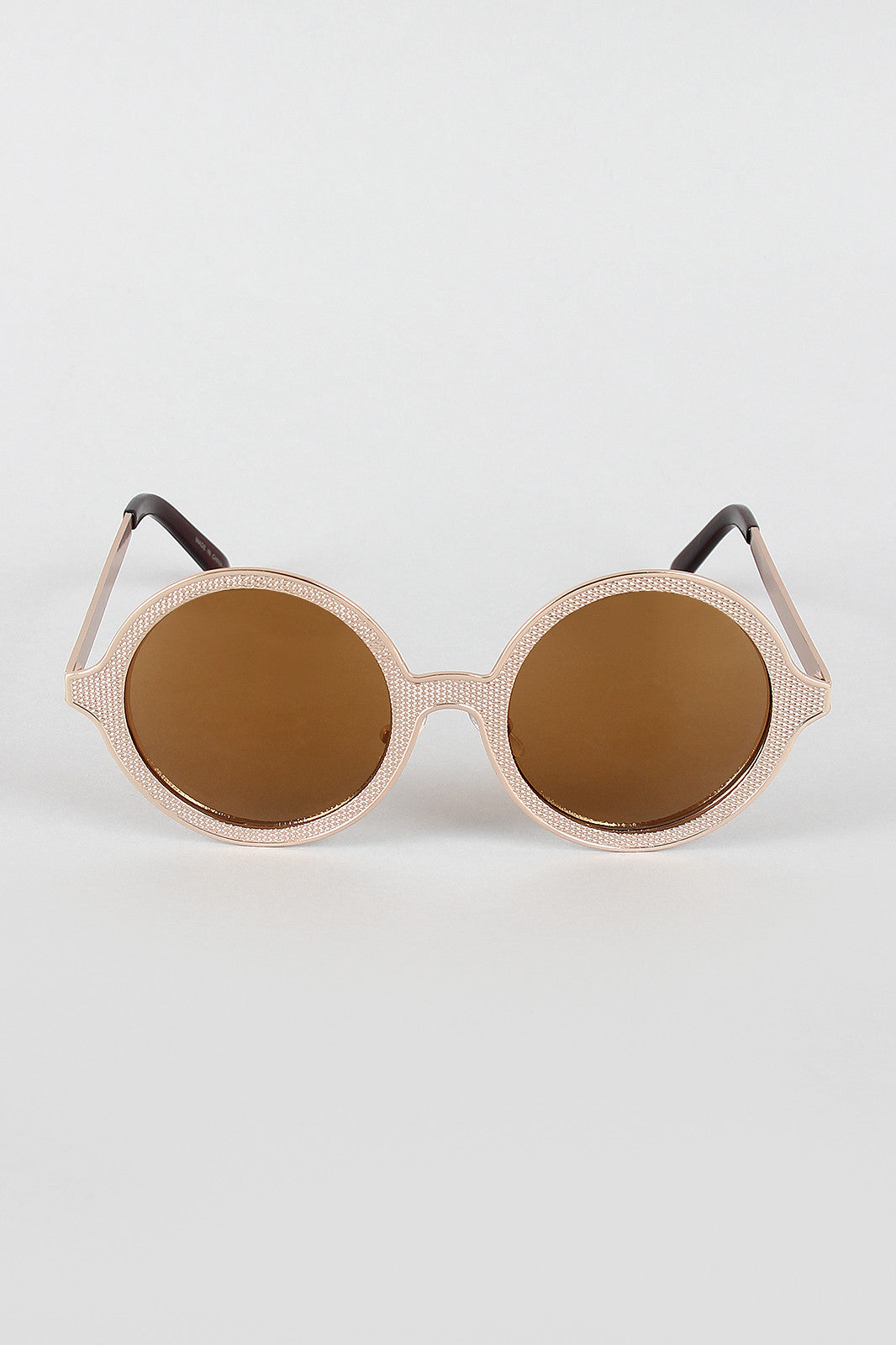 Textured Mod Sunglasses