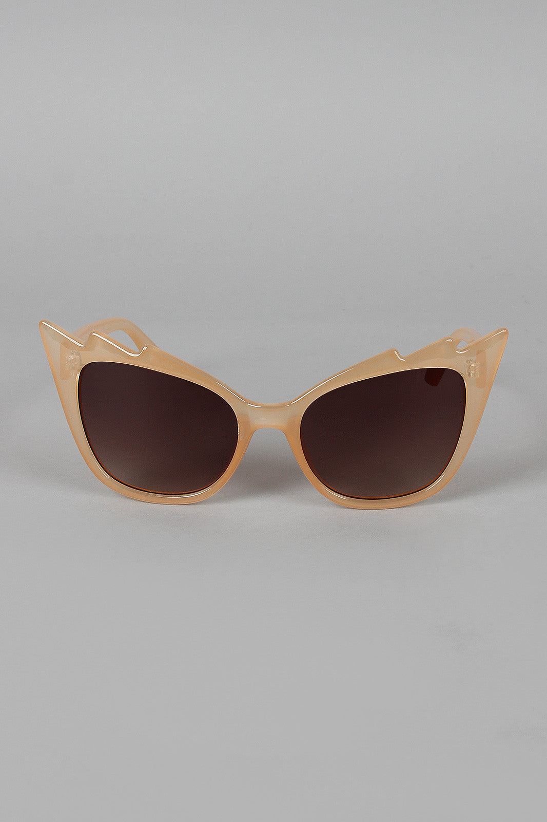 Spiked Brow Sunglasses