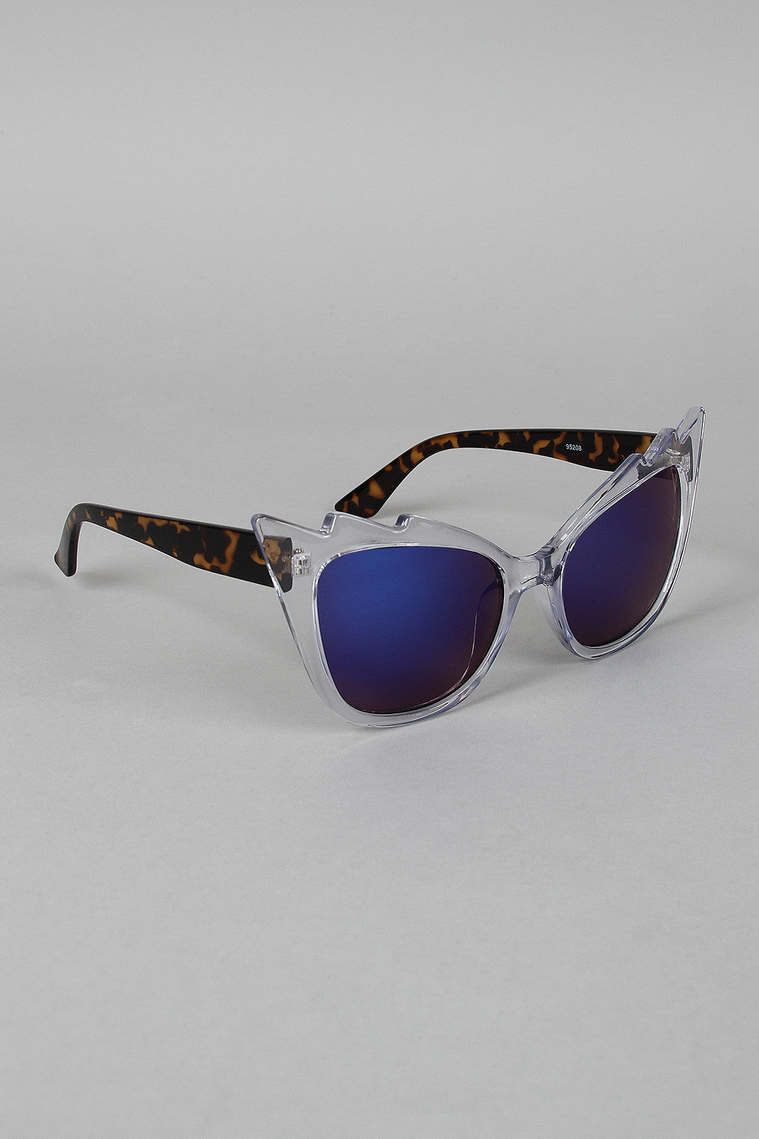 Spiked Brow Sunglasses