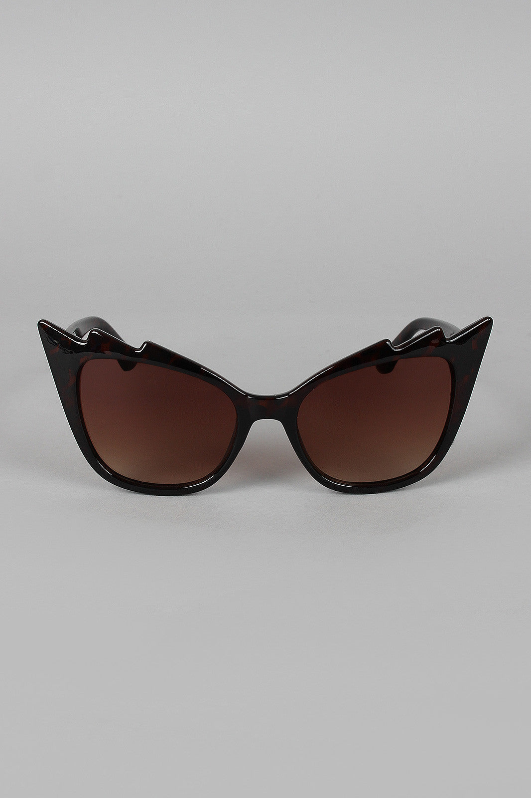 Spiked Brow Sunglasses