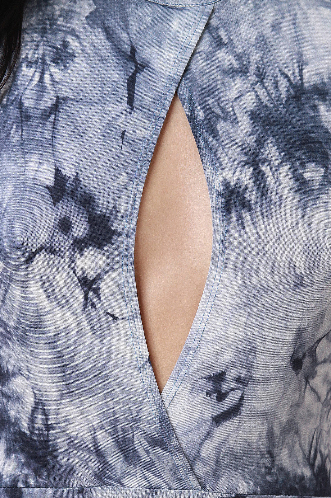 Keyhole Tie Dye Dress