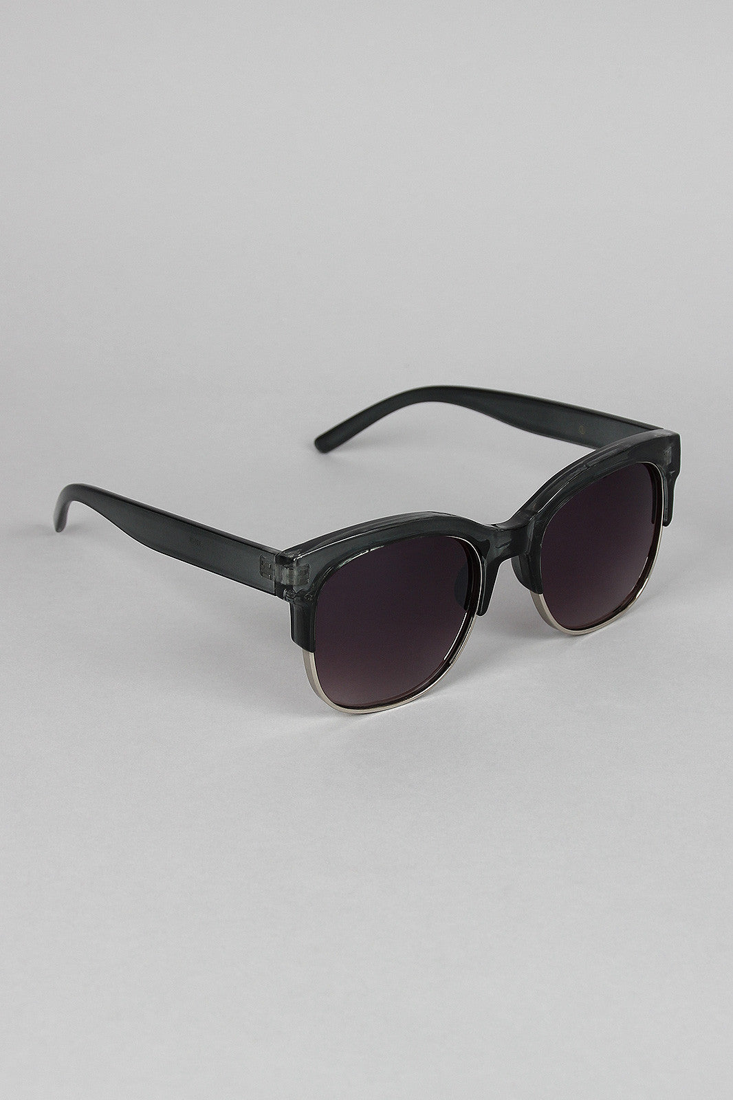 Boxy Clubmaster Sunglasses