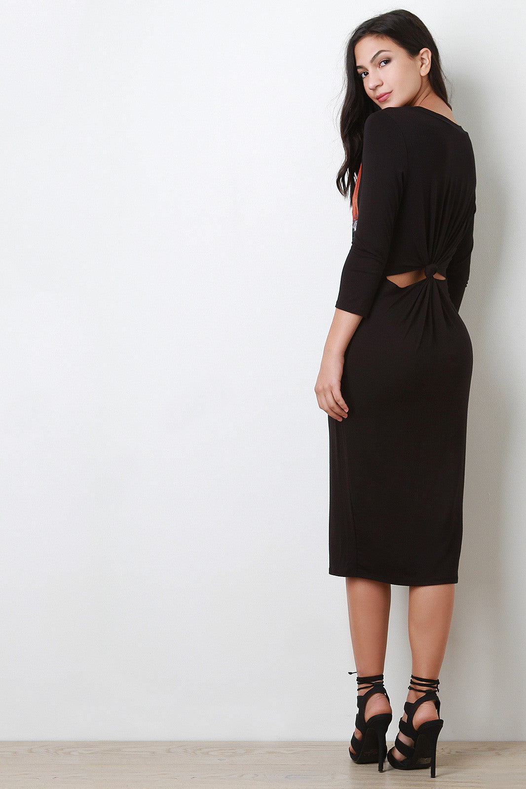 Bad Girls Screen Print Dress