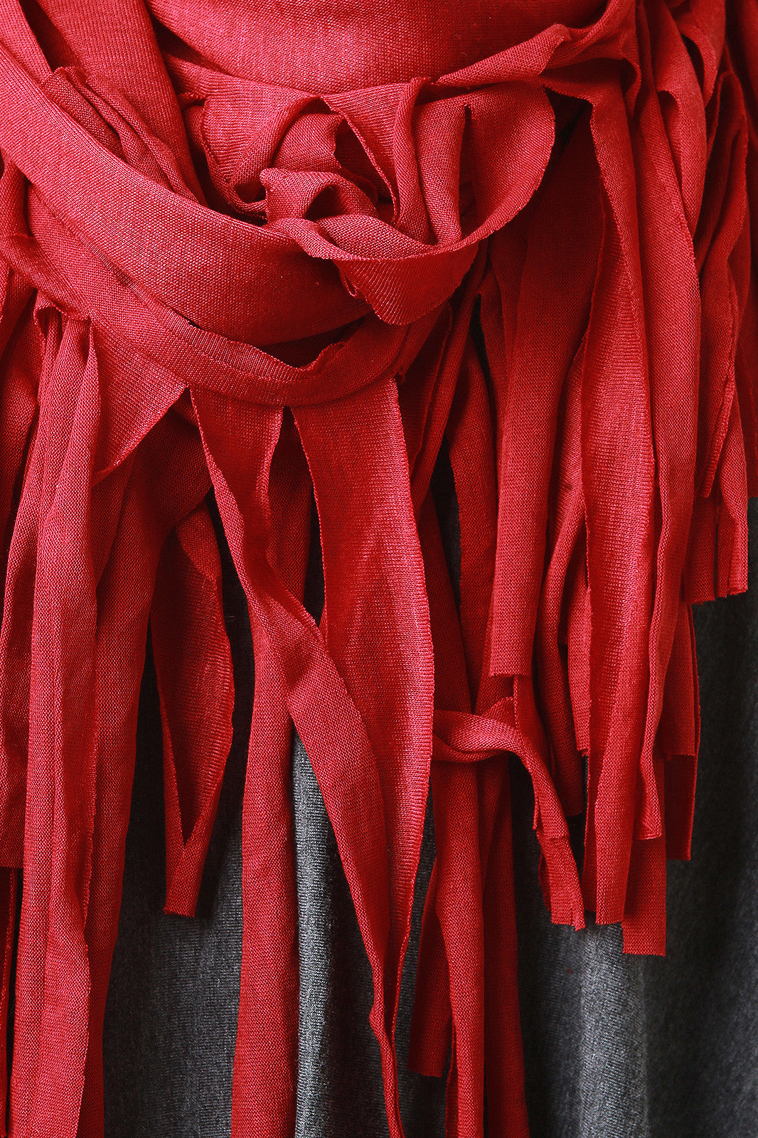 Jersey Fringe Infinity Scarf